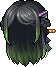 Melin Hair, green
