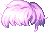 Ruffled Hair, purple