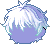 Rosette Hair, blue