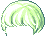 Cello Hair, green