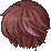 Bushy Hair, red
