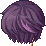 Bushy Hair, purple