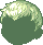 Formal Flora Hair, green