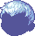 Formal Flora Hair, blue