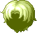 Elite Parted Hair, green