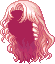 Black Count Dracula Hair, red