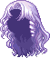 Black Count Dracula Hair, purple