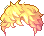 Black Rabble Rouser Hair, blonde