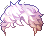 Black Rabble Rouser Hair, purple
