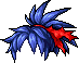 Blademaster Hair, blue