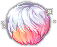 Black Foggy Moonlit Hair, red