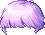 Plush Black Hair, purple