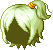 Puff Pony Hair, green