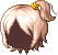Puff Pony Hair, brown