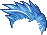 Black Cadena Copycat Hair, blue