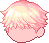 Tousled Tufts Hair, red