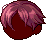 Bobbed Flora Hair, red