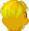 Wolf Mane Hair, blonde