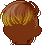 Wolf Mane Hair, brown
