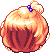 Cotton Candy Hair, orange