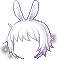Black Moon Bunny Hairdo (M)