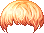 Floppy Mop Hair, orange
