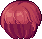 Fashionably Framed Hair, red