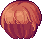 Fashionably Framed Hair, orange