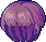 Fashionably Framed Hair, purple