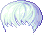 Grape Leaf Locks Hair, blue