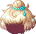 Flower Fascinator Hair, brown