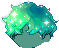 Cosmos Hair, green