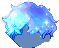 Cosmos Hair, blue