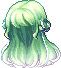 Black Sugar Girl Hair, green