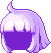 Black Star Student Hair, purple