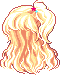 Bubble Tea Hair, orange