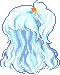 Bubble Tea Hair, blue