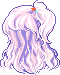Bubble Tea Hair, purple