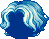 Statement Hair, blue