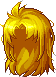 Black Damien Hair, blonde