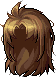 Black Damien Hair, brown