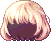 Fringed Bob Hair, brown