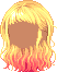Flyaway Bangs, blonde