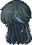 Bushy Hair, green