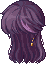 Bushy Hair, purple