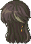 Bushy Hair, brown