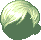 Formal Flora Hair, green