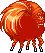 Street Punk Hair, orange