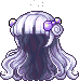 Black Flowing Locks Hair