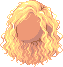 Black Poodle Hair, blonde